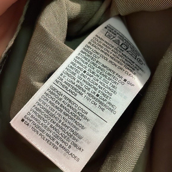 Banana Republic Resort Shirt button down green top XS - Picture 4 of 4